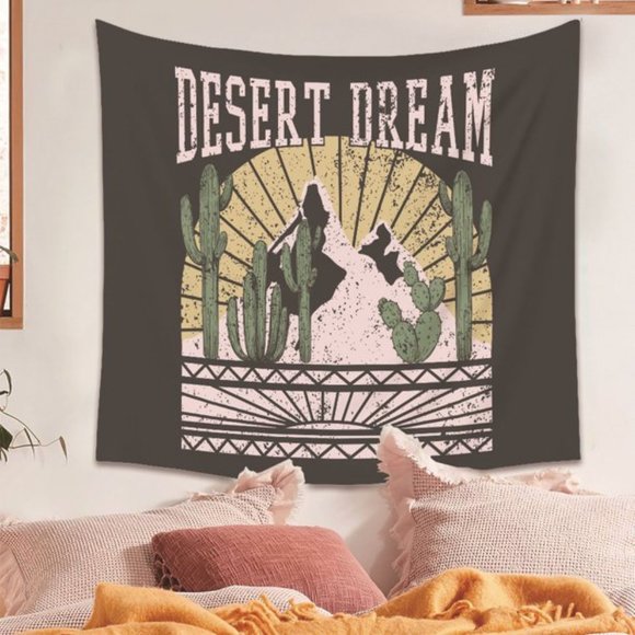New Desert Dream Cactus Tapestry - Picture 1 of 3